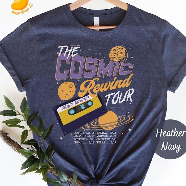 The Cosmic Rewind Tour Cassette Shirt, Epcot Star Wars Shirt, Cosmic Galaxy Trip Tee, Disney Group Shirt, Guardians of The Galaxy Tee
