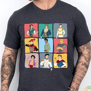 Disney Prince shirt, Prince Squad Shirt, Disney Family Trip Shirt, Disney Boys Trip shirt, Prince Team shirt, Disney Men Tee,