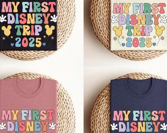 My First Disney Trip 2026 Shirt, Disney Vacation Shirt, Disneyworld Shirt, Disney Family Shirt, Disneyland Shirt, Disney Matching Shirt