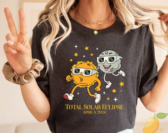 Funny Celestial Shirt, Total Solar Eclipse April 2024,Kids Solar Eclipse, Spring America Eclipse Souvenir Teacher Gift, April 8 2024