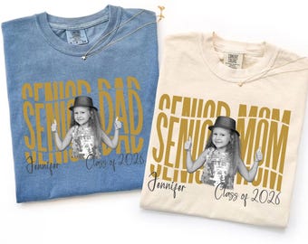 Comfort Colors Senior Mom Senior Dad 2026 Shirt, Proud Family of 2026 Shirt, Personalized Graduation Shirt
