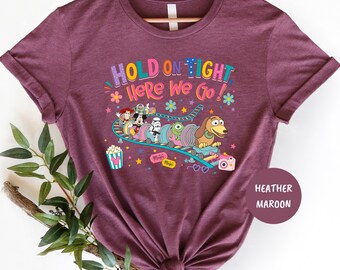 Toy Story Land Rollercoaster Shirt, Slinky Dog Dash Inspired Shirt, Disney Trip Hollywood Studios Gorup Shirts