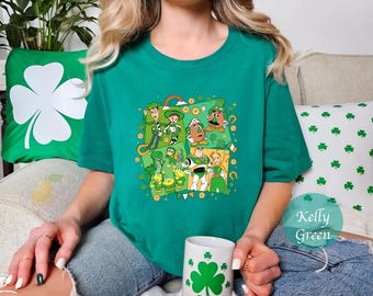 Toy Story St Patrick's Day Shirt, Disneyland Shamrock Tee, Happy Patrick's Tee, Happy Saint Patrick's Day, Kids Toddler St. Patrick's Day