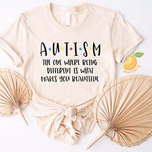 Autism Awareness Shirt, Autism Acceptance Shirt, Autism Month Tee, Autism Mom Shirt, Rainbow Neurodiversity Shirt, Teacher Autism Gift Shirt image 2