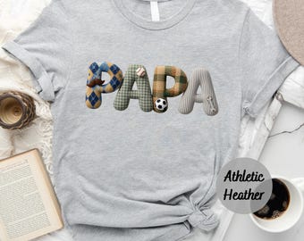 Grandpa Papa Shirt, New Grandpa Announcement Shirt, Funny Father's Day Gift, New Granddaddy Tee, Cool Papa Outfit