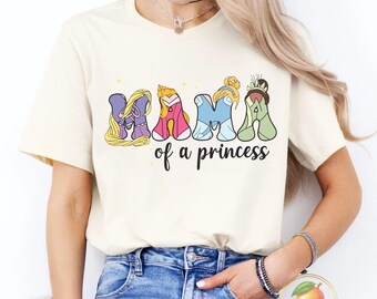 Mama of a My Princess Shirt, Mothers Day Tee, Disney Mom Shirt, Disneyland Mama Shirt, Mommy Birthday Trip Tees
