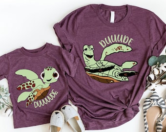 Dude And Lil Dude Shirt, Disney Father And Son Shirt, Funny Disney Family Shirt, Fathers Day Shirt