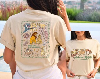 Hakuna Matata lt Means No Worries Shirt, Disney Park Shirts, The Lion King Shirt, Animal Kingdom Tee, Disney Safari Shirt, Disney Wild Shirt