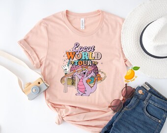 Figment Epcot World Tour Shirt, Disney Epcot Shirts, Disney Trip Shirt,  Purple Dragon Shirt, Disneyland Epcot Shirt