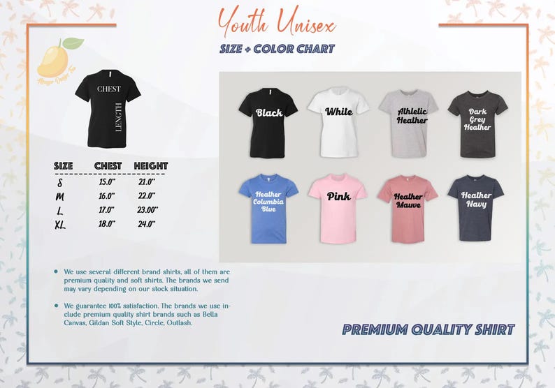 a white and black shirt with different colors