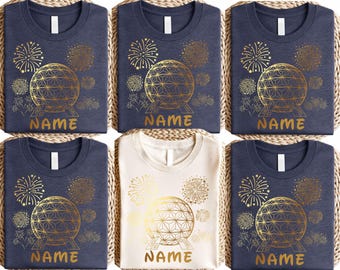 Custom Disney Epcot 2026 Shirts, Personalized Disney Family Matching Shirt, World Traveler Tees, WDW Birthday Trip Shirt