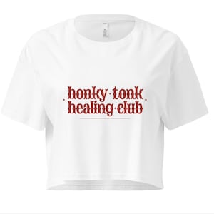 Honky Tonk Healing Club Crop-Top