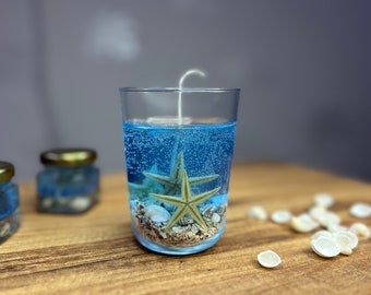 Ocean Gel Candle 