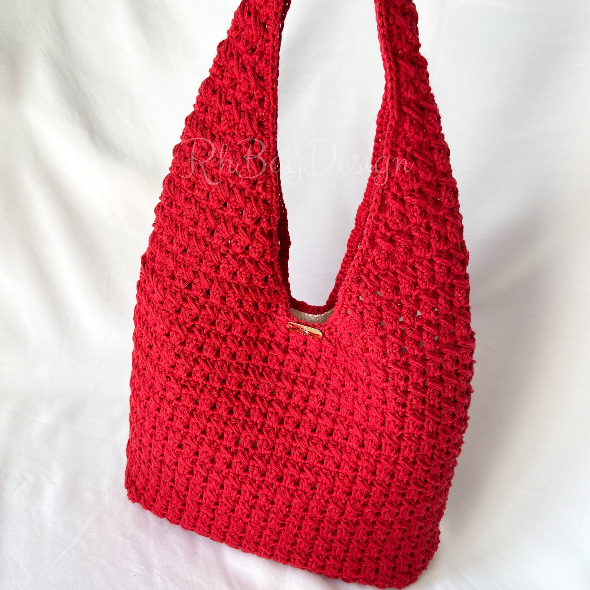 Boheme Knitting Hobo Bag