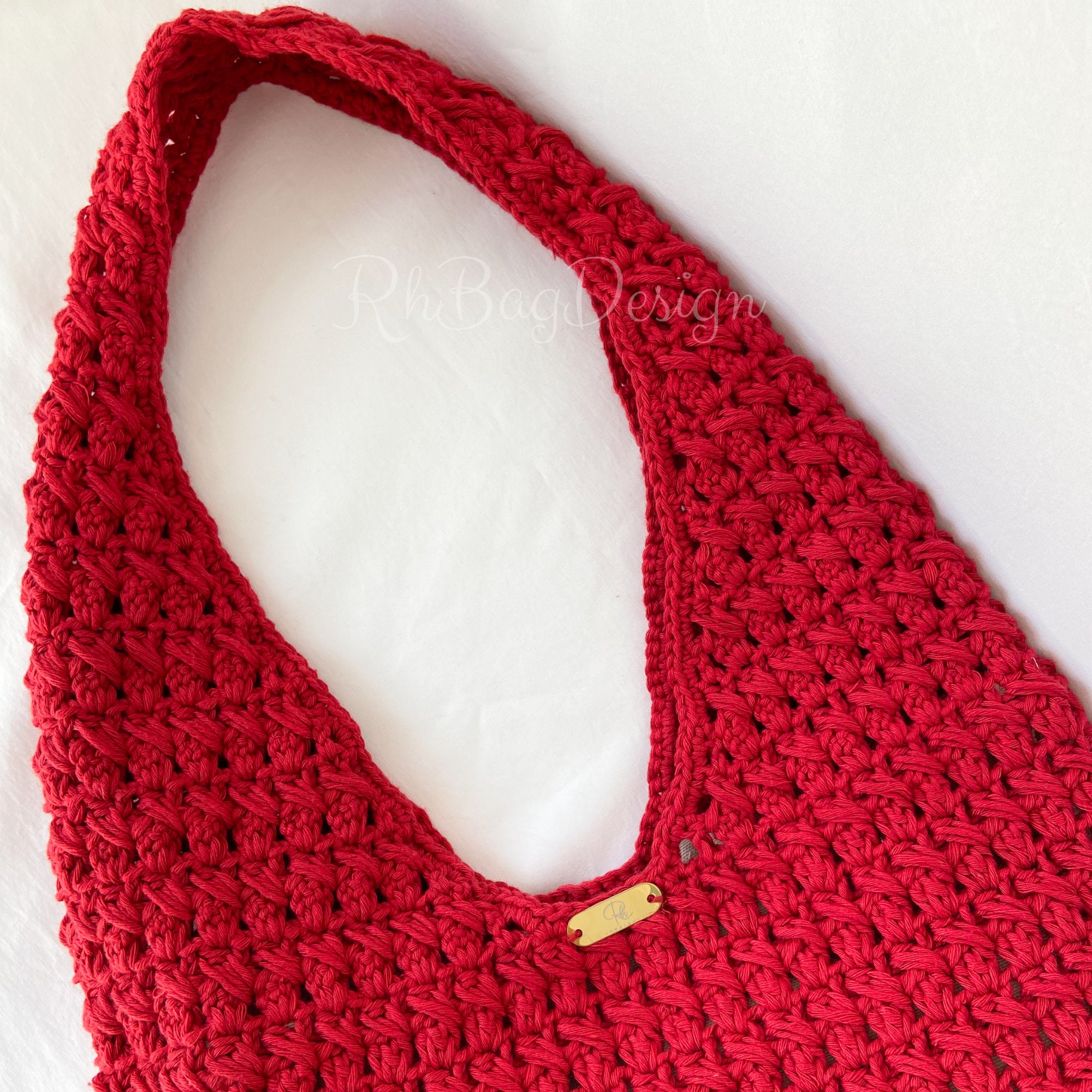 Boheme Knitting Hobo Bag