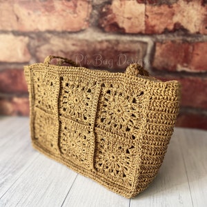 Woven Straw Summer Handbag Knitted Straw Sleeve Bag Mother's Day Gift zdjęcie 6
