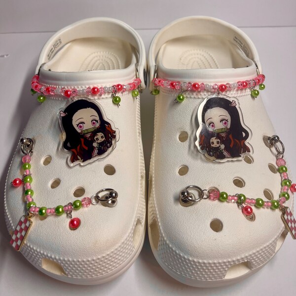 Demon Slayer Croc Charms Etsy