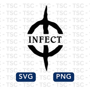 Magic the Gathering SVG | Infect Phyrexian MTG Svg, TCG Template, Mtg Png Clipart, Mtg Token Gamer Svg, Cricut Svg Cut File, Embroidery File