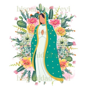 Virgen PNG, Virgen de Guadalupe png, Virgensita Digital File, Our lady of Guadalupe Download, Holy Mary svg, Virgen Maria Design,Virgin Mary