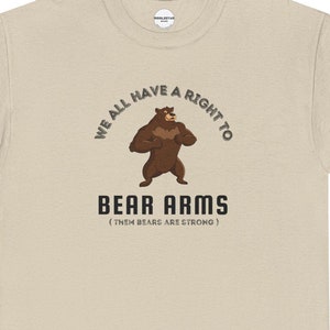 We all have a right to bear arms, Heavy Cotton Tee, 2nd amendment shirt, hunting shirt for him, witty novelty shirt for him, gift shirt him