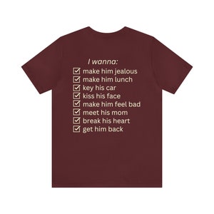 back- maroon with cream