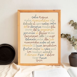 Salve Regina Print