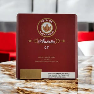 Empty Joya De Nicaragua Antano CT Toro Cigar Box. Esteli Nicaragua, Tobacciana perfect gift box arts crafts storage keepsake