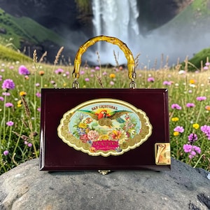 Vintage Box Purse - Etsy