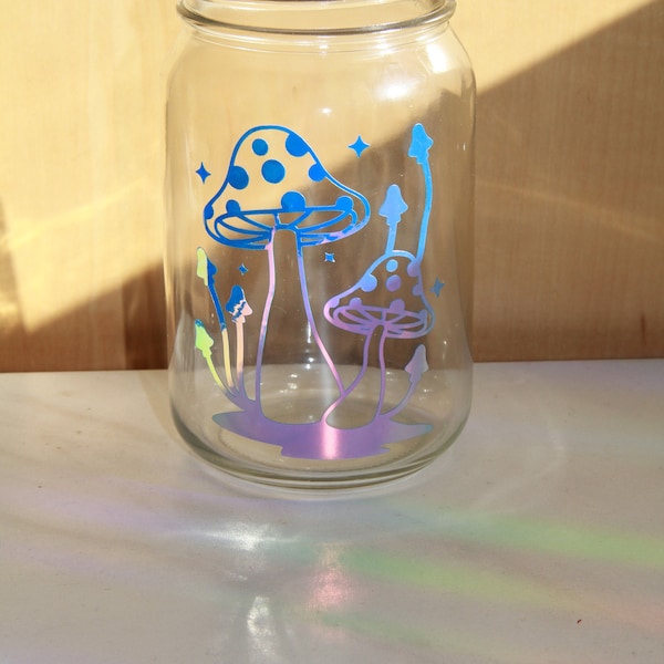 Holographic mushroom Jar