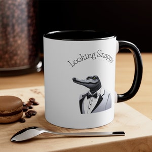 looking snappy mug animal coffee cup crocodile funny mug animal lovers mug for animal lovers gift for animal lovers crocodile mug crocodile