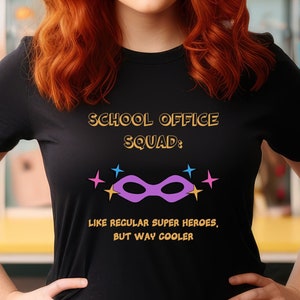 Super School Secretary T-Shirt Super Staff Appreciation Gift Super School Secretary T-Shirt Super Staff Appreciation Gift