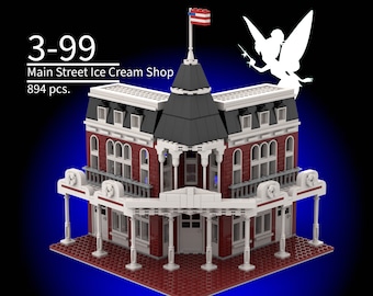 Istruzioni MOC della Gelateria LEGO Disney World