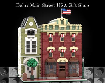 Istruzioni per il LEGO Modular Gift Shop Main Street USA