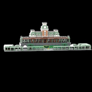 LEGO Disney World Train Station Entrance MOC Instructions