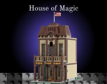 Istruzioni LEGO MOC House of Magic / Deluxe Main Street USA