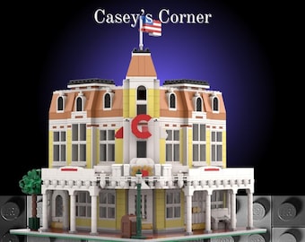 Istruzioni LEGO Casey's Corner / Istruzioni MOC Main Street USA