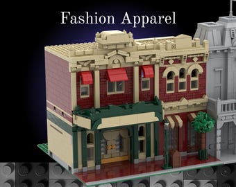 Istruzioni MOC LEGO per abbigliamento alla moda / Deluxe Main Street USA
