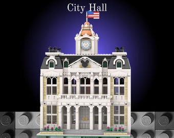 Istruzioni per il Municipio/Deluxe Main Street USA MOC
