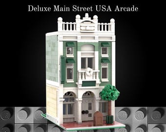 Istruzioni LEGO Arcade / Modular Deluxe Main Street USA