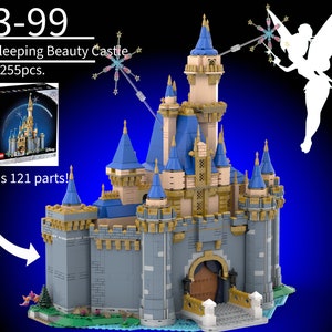 LEGO Sleeping Beauty Castle-LEGO Alternate Build Instructions