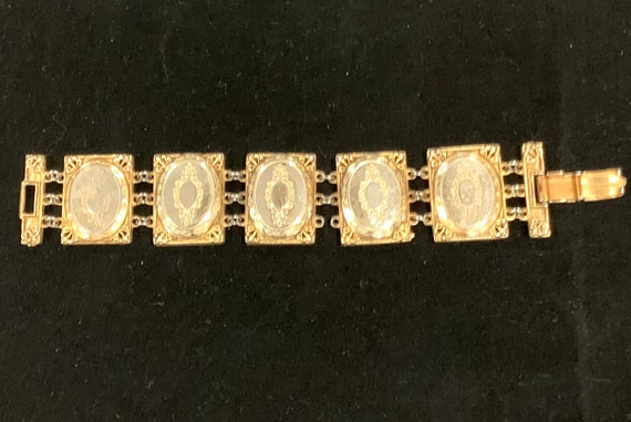 Antique Hattie Carnegie Bracelet Victorian Style … - image 1