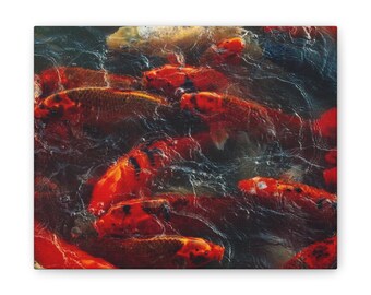 鯉 | キャンバス張り、0.75インチ