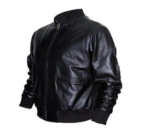 Sylvester Stallone Rocky Tiger Bomber Real Leather Sylvester Stallone Rocky Tiger Bomber Real Leather