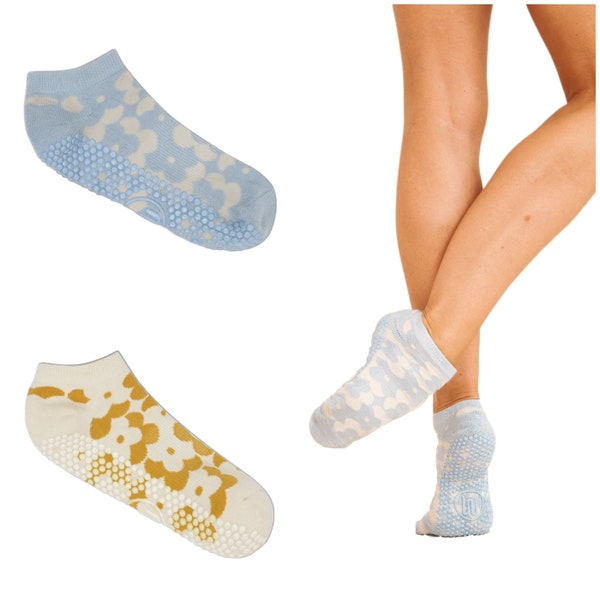 Ballet Non Slip Grip Socks - Soft Pink