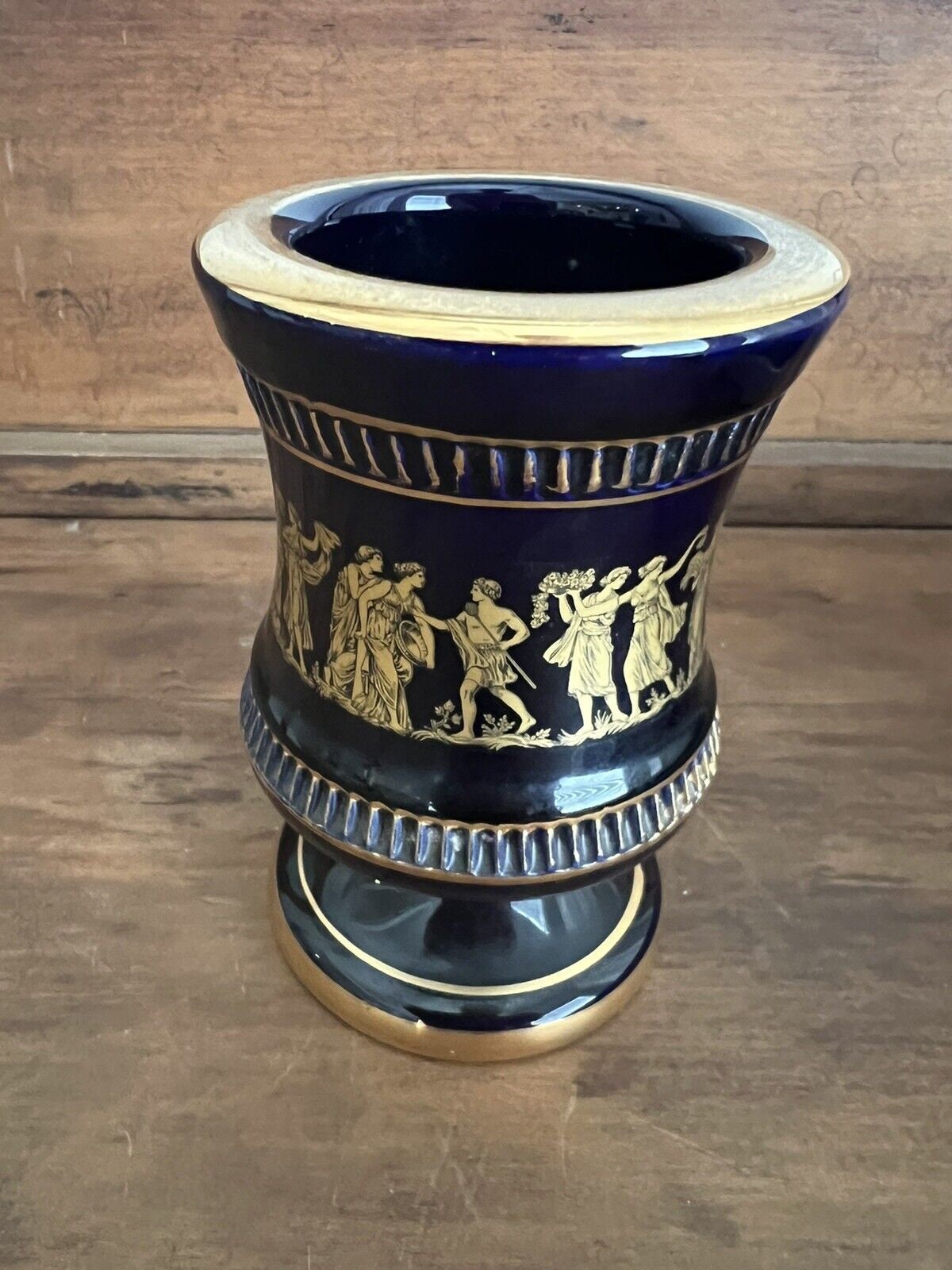 ギリシャハンドメイド陶器　24K 金彩　花瓶 adis ギリシャ陶器 24K 金彩 ハンドメイド 花瓶 花器 壺 - メルカリ