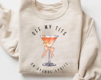 Aperol Spritz Shirt fun cocktail graphic tshirt ,Casual Summer Cocktail Drink Shirt, Unique Gift for Aperol Enthusiasts, Brunch club top