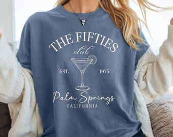 50th Birthday Gifts For Her 1975 Vintage Shirt 50th Gift for Women Men Custom Year 1975 Tshirt Born in 1975 Tee Personalized Birthday Tshirt