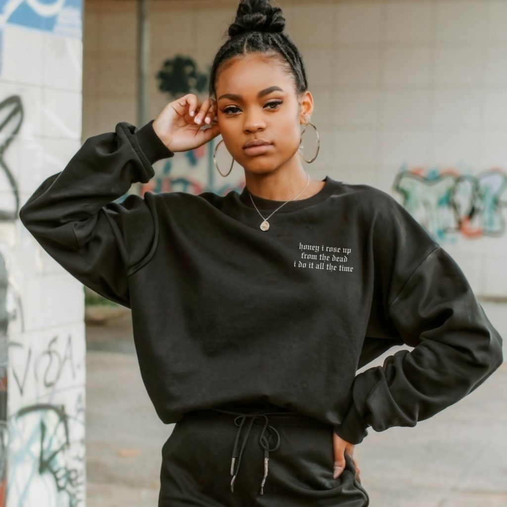 Rose sales up sweatshirt
