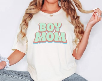 Boy Mom Era T-Shirt: Unisex Jersey Short Sleeve Tee
