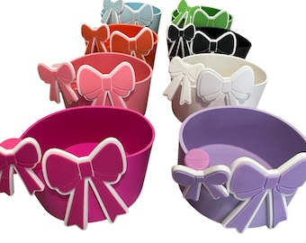 Coquette Bow Tumbler boot and Straw Cover Combo, Tumbler boots; Tumbler decorations,  Cute Tumbler Accessories, Cute Gifts